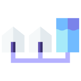 Water network icon